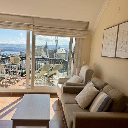Moderno Piso Con La Mejor Terraza De Ribadeo Y Vistas Maravillosas Dış mekan fotoğraf