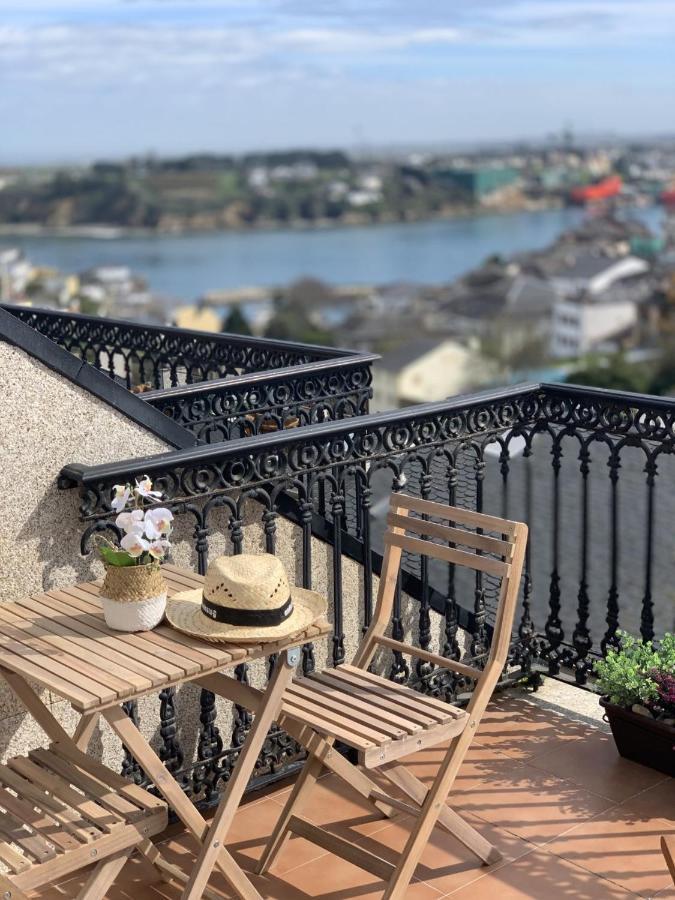 Moderno Piso Con La Mejor Terraza De Ribadeo Y Vistas Maravillosas Dış mekan fotoğraf