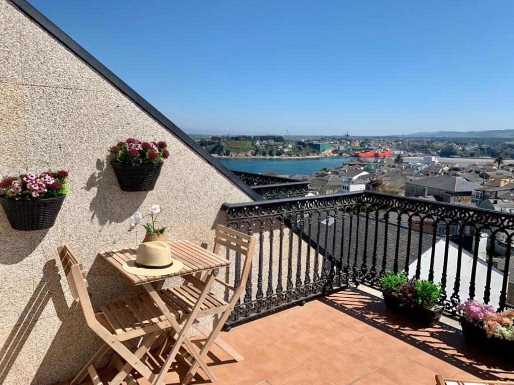 Moderno Piso Con La Mejor Terraza De Ribadeo Y Vistas Maravillosas Dış mekan fotoğraf