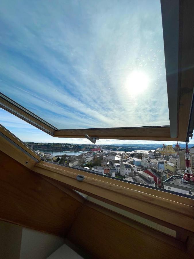 Moderno Piso Con La Mejor Terraza De Ribadeo Y Vistas Maravillosas Dış mekan fotoğraf
