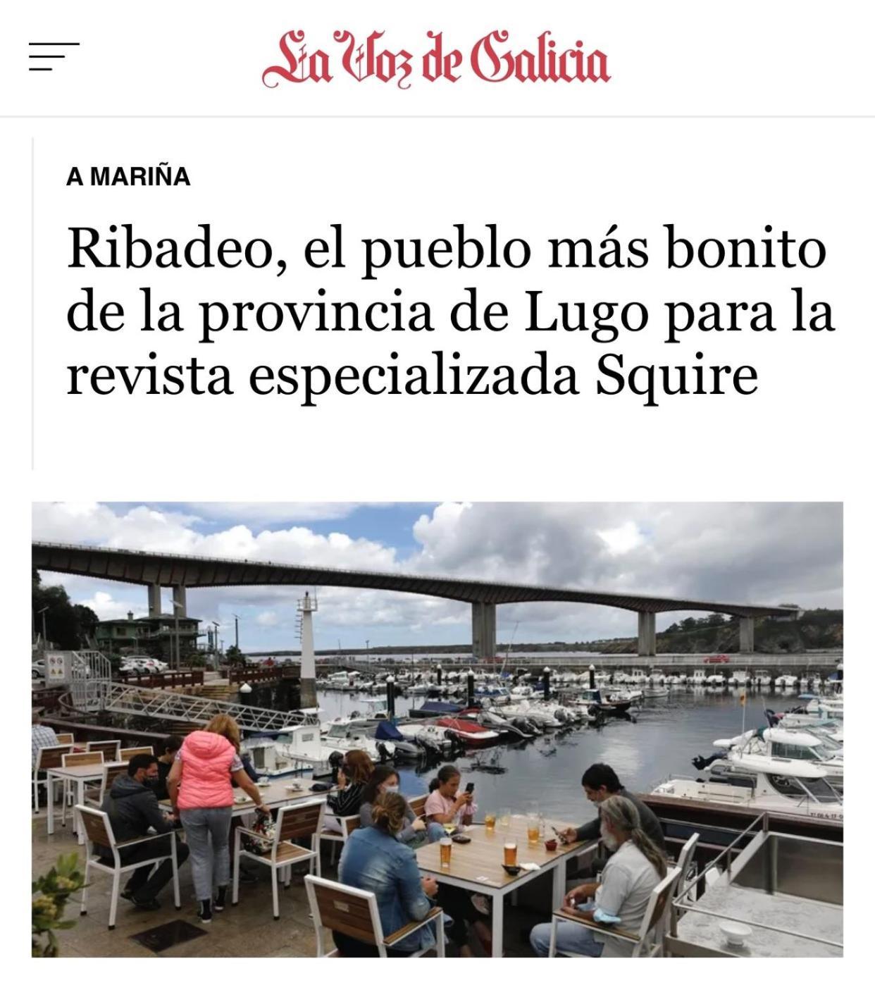 Moderno Piso Con La Mejor Terraza De Ribadeo Y Vistas Maravillosas Dış mekan fotoğraf